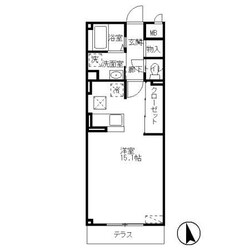 サンヴィレッジ中河原の物件間取画像